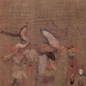 明代 无款《诸夷职贡图轴(十帧)》国画人物作品图片赏析