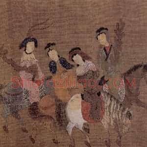 明代 无款《诸夷职贡图轴》国画人物作品图片赏析