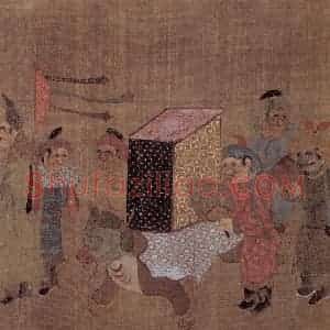 明代 无款《诸夷职贡图轴》国画人物作品图片赏析