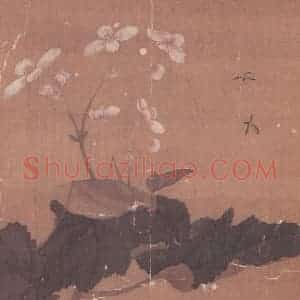 宋代 无款《花鸟草虫册(十二帧)》国画花鸟作品图片赏析