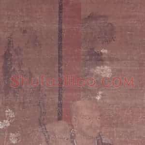 明代 无款《十六罗汉像屏(八帧)》国画人物作品图片赏析