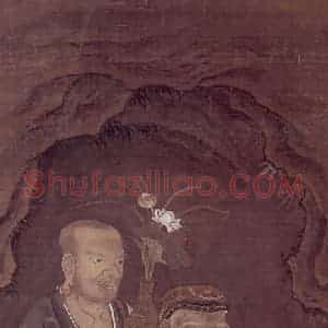 无款《十六罗汉像屏》国画人物作品图片赏析