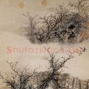 徐燕孙《狩猎图》国画人物作品图片赏析