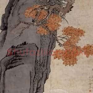 1936年 徐燕孙《罗汉图》国画人物作品图片赏析