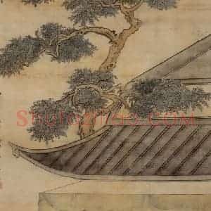 1930年 徐燕孙《仕女》国画人物作品图片赏析