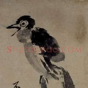 1919年 齐白石《蔬果花鸟条屏》国画花鸟作品图片赏析