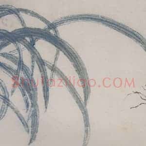 1924年 齐白石《草虫册页》国画花鸟作品图片赏析