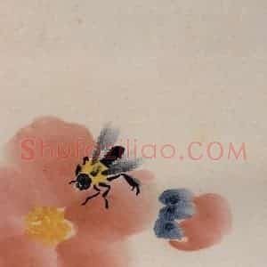 1924年 齐白石《草虫册页》国画花鸟作品图片赏析