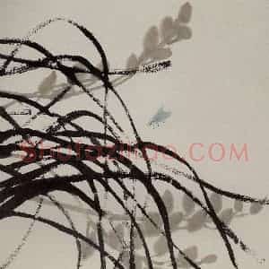 1924年 齐白石《草虫册页》国画花鸟作品图片赏析