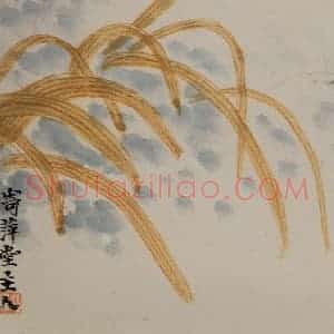 1924年 齐白石《草虫册页》国画花鸟作品图片赏析