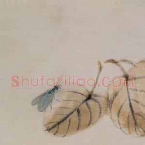 1924年 齐白石《草虫册页》国画花鸟作品图片赏析