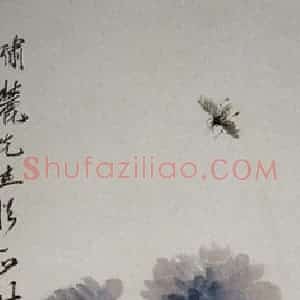 1920年 齐白石《菊花》国画花鸟作品图片赏析