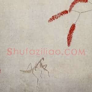 1921年 齐白石《广豳风图册》国画花鸟作品图片赏析
