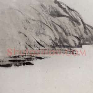 1921年 齐白石《山水册页》国画山水作品图片赏析