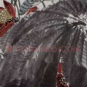 齐白石《荷花水鸭》国画花鸟作品图片赏析