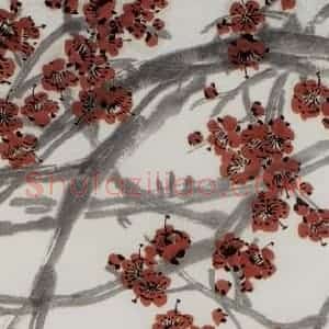 齐白石《梅鹊图》国画花鸟作品图片赏析