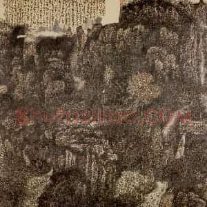 1976年 黄秋园《匡庐胜境》国画山水作品图片赏析