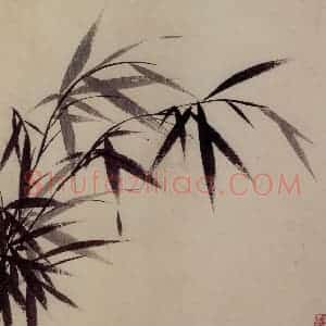 1660年 王翚《墨竹图册》国画山水写意作品图片赏析