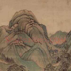 1662年 王翚《小中现大册》国画山水写意作品图片赏析