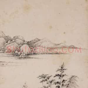1662年 王翚《小中现大册》国画山水写意作品图片赏析