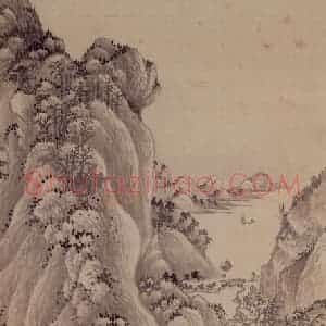 1662年 王翚《小中现大册》国画山水写意作品图片赏析
