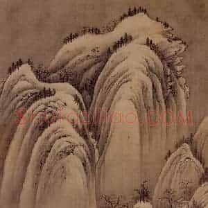 1662年 王翚《小中现大册》国画山水写意作品图片赏析