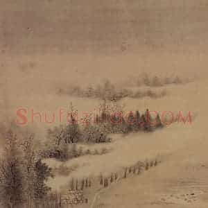 1662年 王翚《小中现大册》国画山水写意作品图片赏析