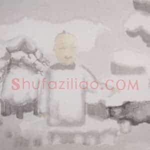 2002年 田黎明《衣》国画人物作品图片赏析