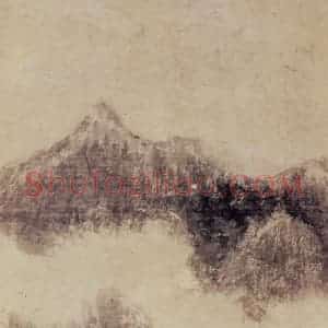 明代 董其昌《山水册》国画山水写意作品图片赏析