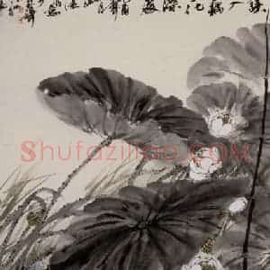 2005年 冯远《李清照词意》国画人物作品图片赏析