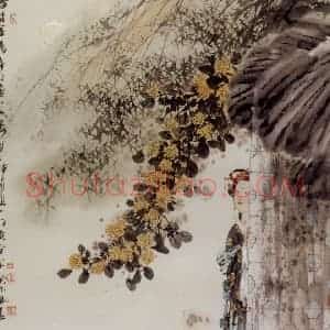 2003年 冯远《宋人词意》国画人物作品图片赏析