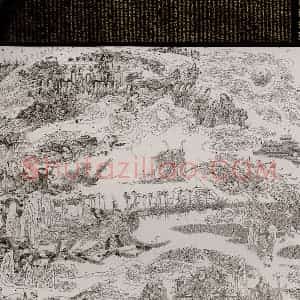 1993年 冯远《屈赋辞意》国画综合作品图片赏析