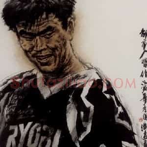 1998年 冯远《都市百态系列》国画人物作品图片赏析
