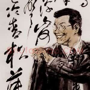 2000年 冯远《都市系列》国画人物作品图片赏析