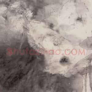 1992年 周思聪《雨未歇》国画花鸟作品图片赏析