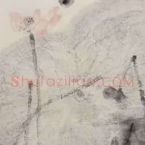 1992年 周思聪《夏梦》国画花鸟作品图片赏析
