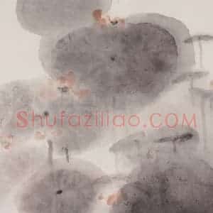 1992年 周思聪《云霞烂漫开》国画花鸟作品图片赏析