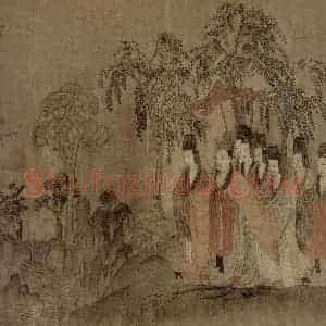 东晋 顾恺之《洛神赋图卷》国画综合作品图片赏析