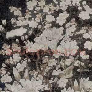 五代南唐 徐熙《玉堂富贵图轴》国画花鸟作品图片赏析