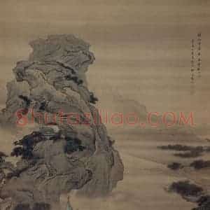 清代 袁江《骊山避暑图轴》国画山水作品图片赏析