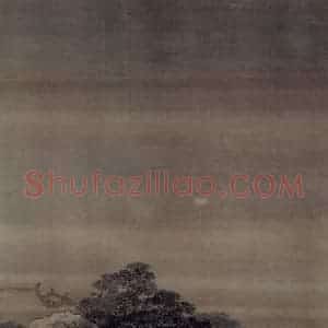 清代 袁耀《汉宫秋月图轴》国画山水作品图片赏析