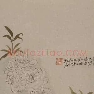 清代 陈撰《花卉图页》国画花鸟作品图片赏析