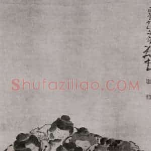 清代 闵贞《八子观灯图轴》国画人物作品图片赏析
