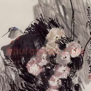 1989年 赵梅生《夏荫》国画花鸟写意作品图片赏析