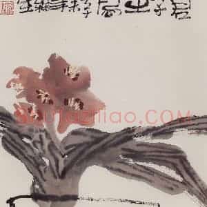 1991年 赵梅生《君子之风》国画花鸟写意作品图片赏析