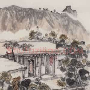 1962年 赵望云《塞外人间》国画人物作品图片赏析