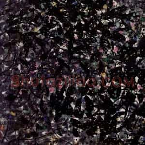 1993年 吴冠中《年华(双印)》国画花鸟写意作品图片赏析