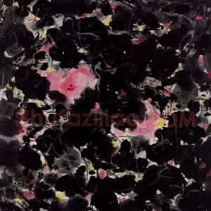 2005年 吴冠中《脂粉世家》国画花鸟写意作品图片赏析