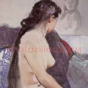 1956年 宗其香《人体》国画人物作品图片赏析