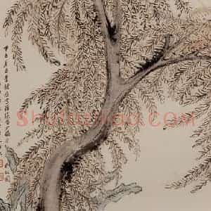 黄少梅等《罗汉图轴》国画人物工笔作品图片赏析